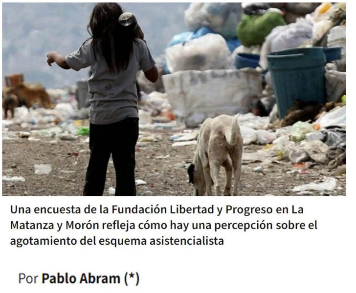Lee más sobre el artículo Encuesta en conurbano: trabajo y esperanza son la clave para los barrios más necesitados
