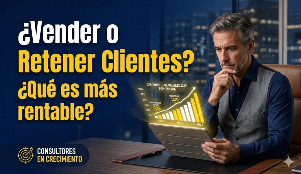 Lee más sobre el artículo ¿Vender más o retener clientes? La pregunta que puede cambiar la rentabilidad de su empresa CXM